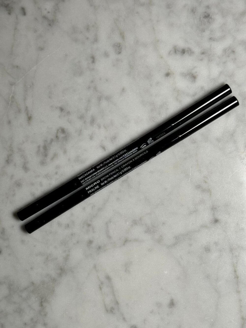 Morphe Micro Brow Dual-Ended Pencil & Spoolie Set | Macadamia & Praline | NEW